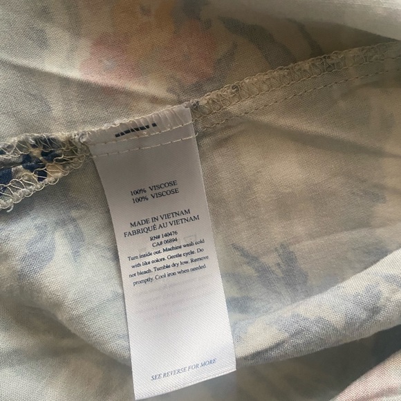 Faherty men’s Top button down Hawaiian shirt size M - Picture 7 of 9